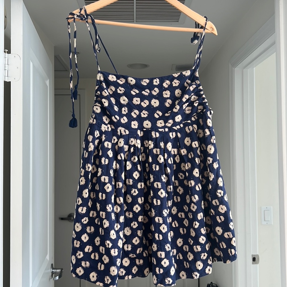 Free People flowy tie tank top